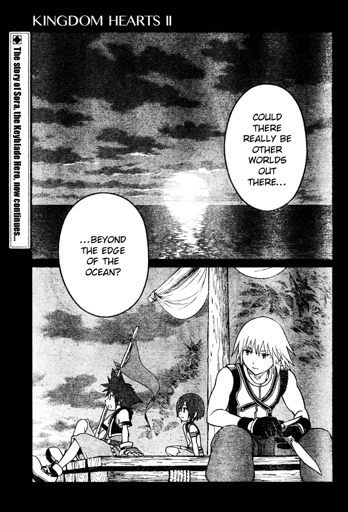 Kingdom Hearts II Chapter 38.2 page 2 - Chapter 38 v2 : Retrieve the Smiles