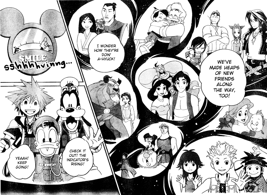 Kingdom Hearts II Chapter 38.2 page 21 - Chapter 38 v2 : Retrieve the Smiles