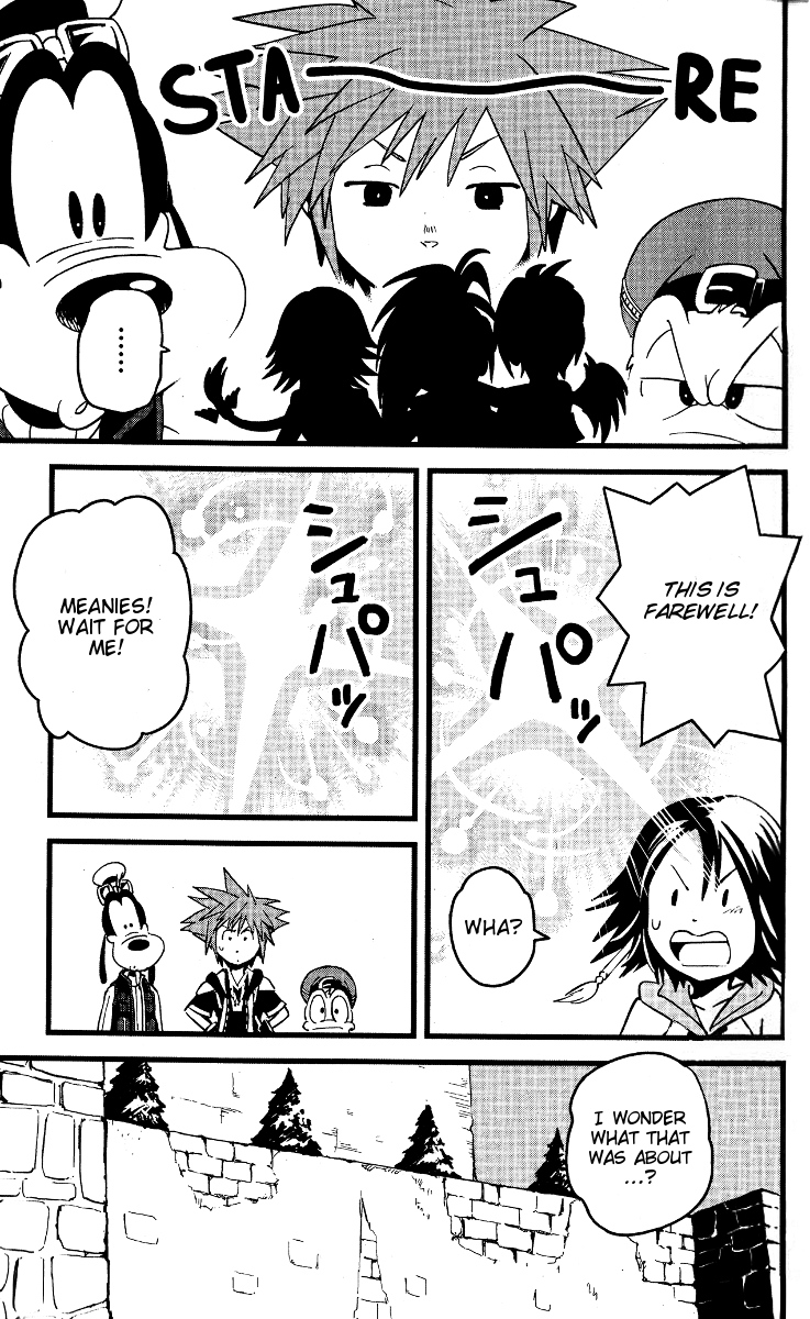 Kingdom Hearts II Chapter 39.2 page 20 - Chapter 39 v2 : Calm Before the Storm at Hollow Bastion!