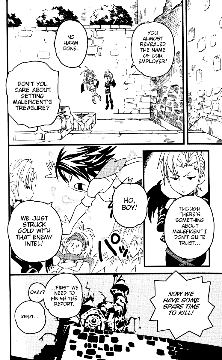 Kingdom Hearts II Chapter 39.2 page 21 - Chapter 39 v2 : Calm Before the Storm at Hollow Bastion!