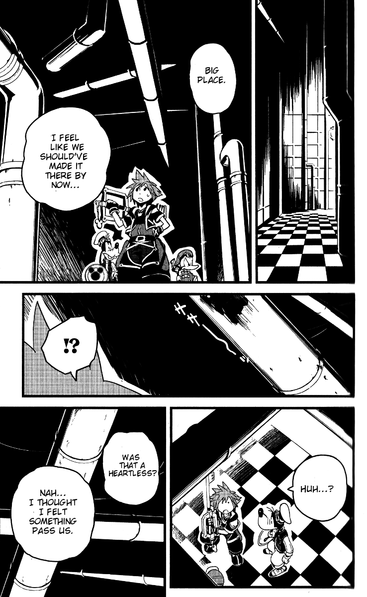 Kingdom Hearts II Chapter 39.2 page 22 - Chapter 39 v2 : Calm Before the Storm at Hollow Bastion!