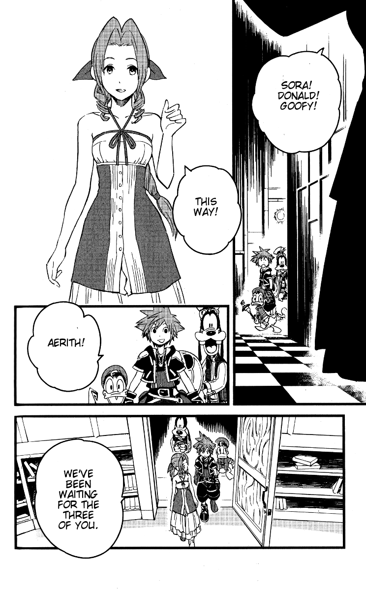 Kingdom Hearts II Chapter 39.2 page 23 - Chapter 39 v2 : Calm Before the Storm at Hollow Bastion!