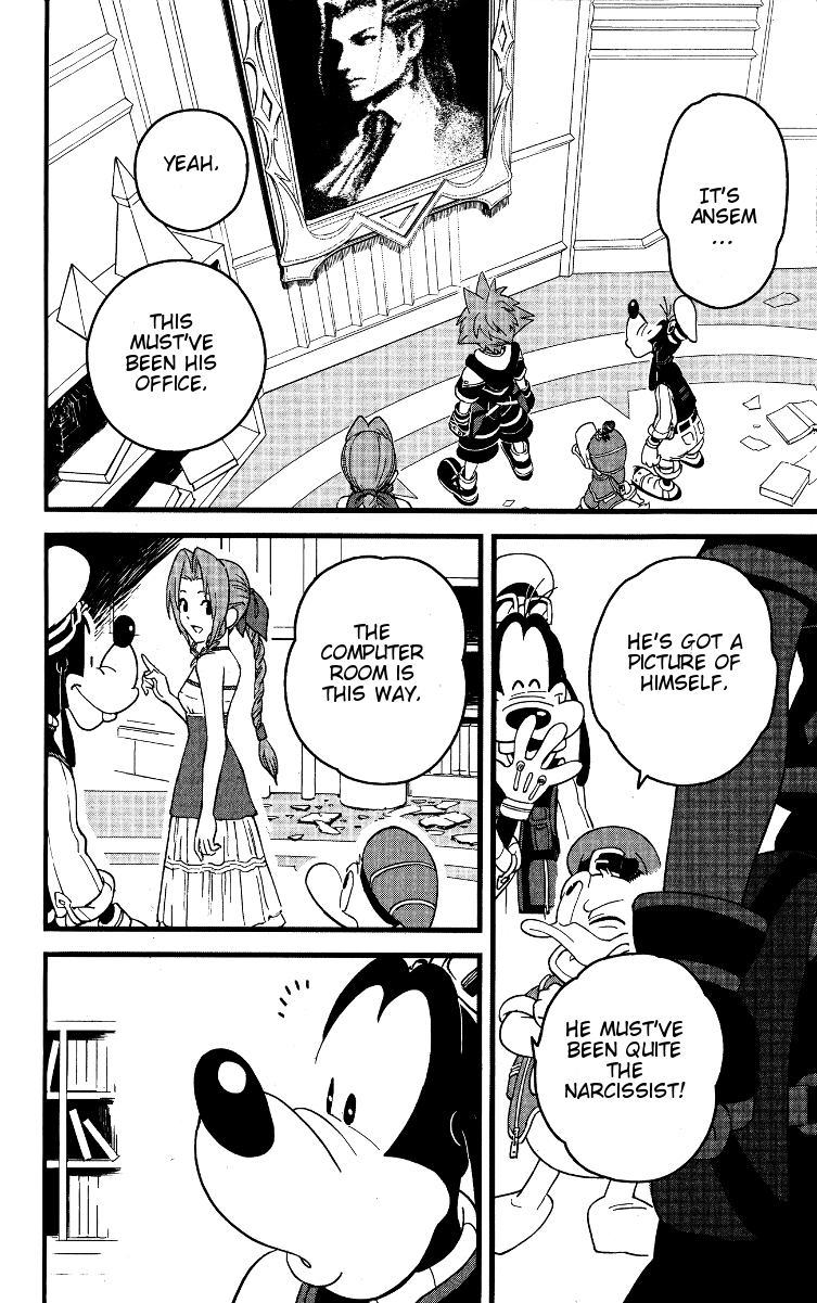 Kingdom Hearts II Chapter 39.2 page 25 - Chapter 39 v2 : Calm Before the Storm at Hollow Bastion!
