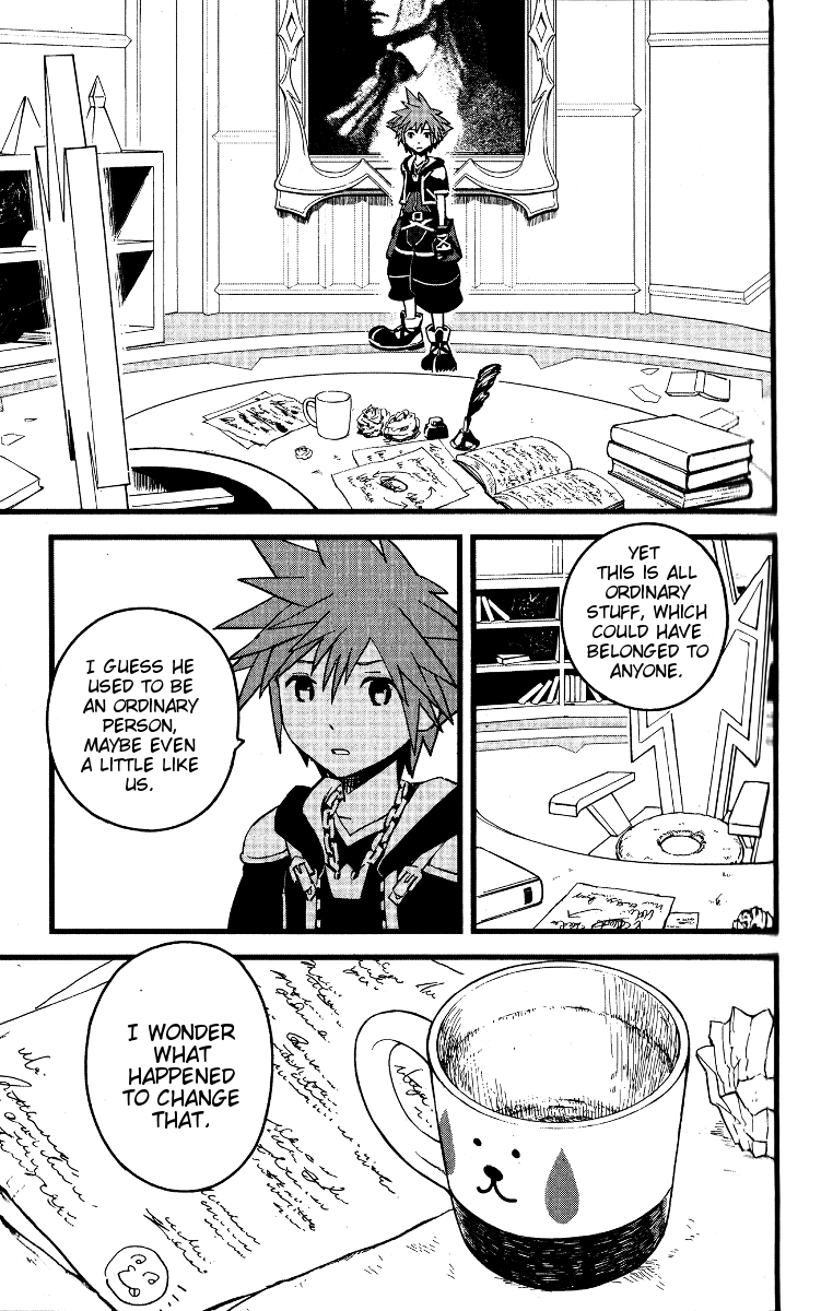 Kingdom Hearts II Chapter 39.2 page 28 - Chapter 39 v2 : Calm Before the Storm at Hollow Bastion!
