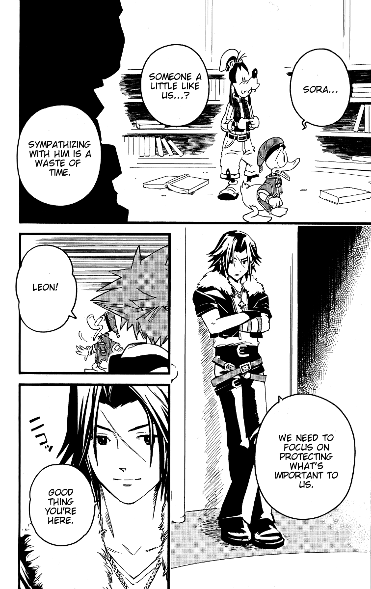 Kingdom Hearts II Chapter 39.2 page 29 - Chapter 39 v2 : Calm Before the Storm at Hollow Bastion!