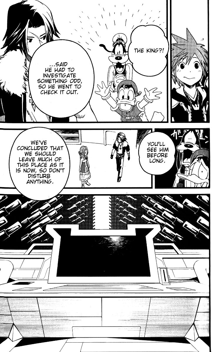 Kingdom Hearts II Chapter 39.2 page 30 - Chapter 39 v2 : Calm Before the Storm at Hollow Bastion!