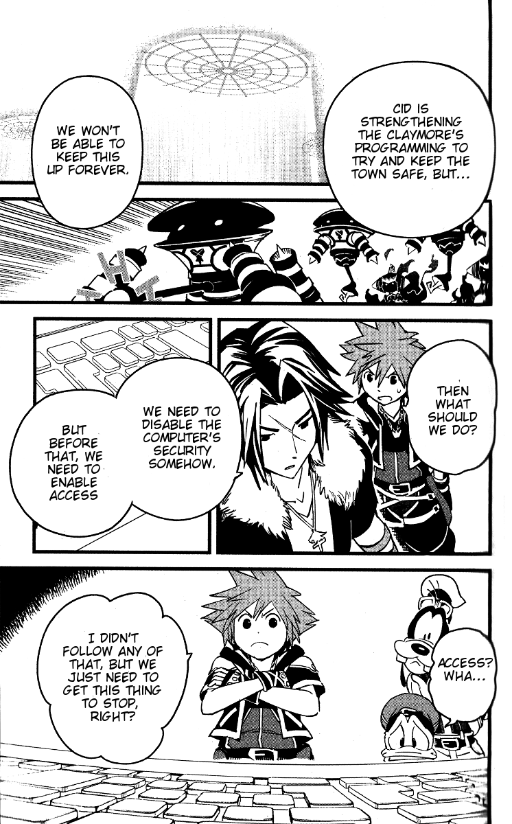 Kingdom Hearts II Chapter 39.2 page 32 - Chapter 39 v2 : Calm Before the Storm at Hollow Bastion!
