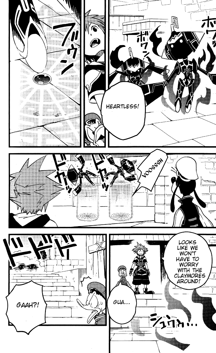 Kingdom Hearts II Chapter 39.2 page 5 - Chapter 39 v2 : Calm Before the Storm at Hollow Bastion!