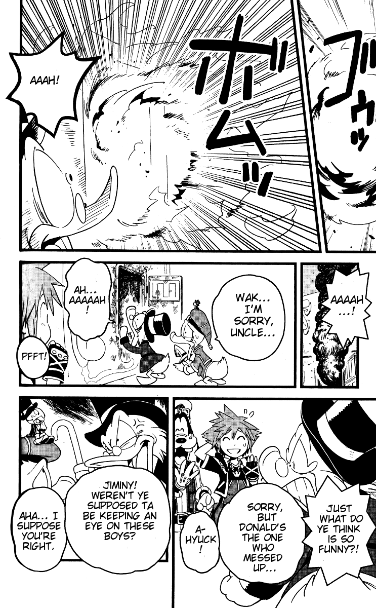 Kingdom Hearts II Chapter 39.2 page 9 - Chapter 39 v2 : Calm Before the Storm at Hollow Bastion!