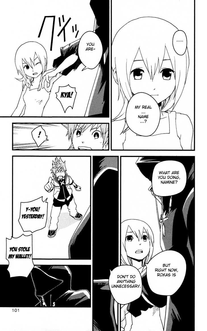 Kingdom Hearts II Chapter 4 page 13 - Chapter 4 : The Distant Sound of Crashing Waves