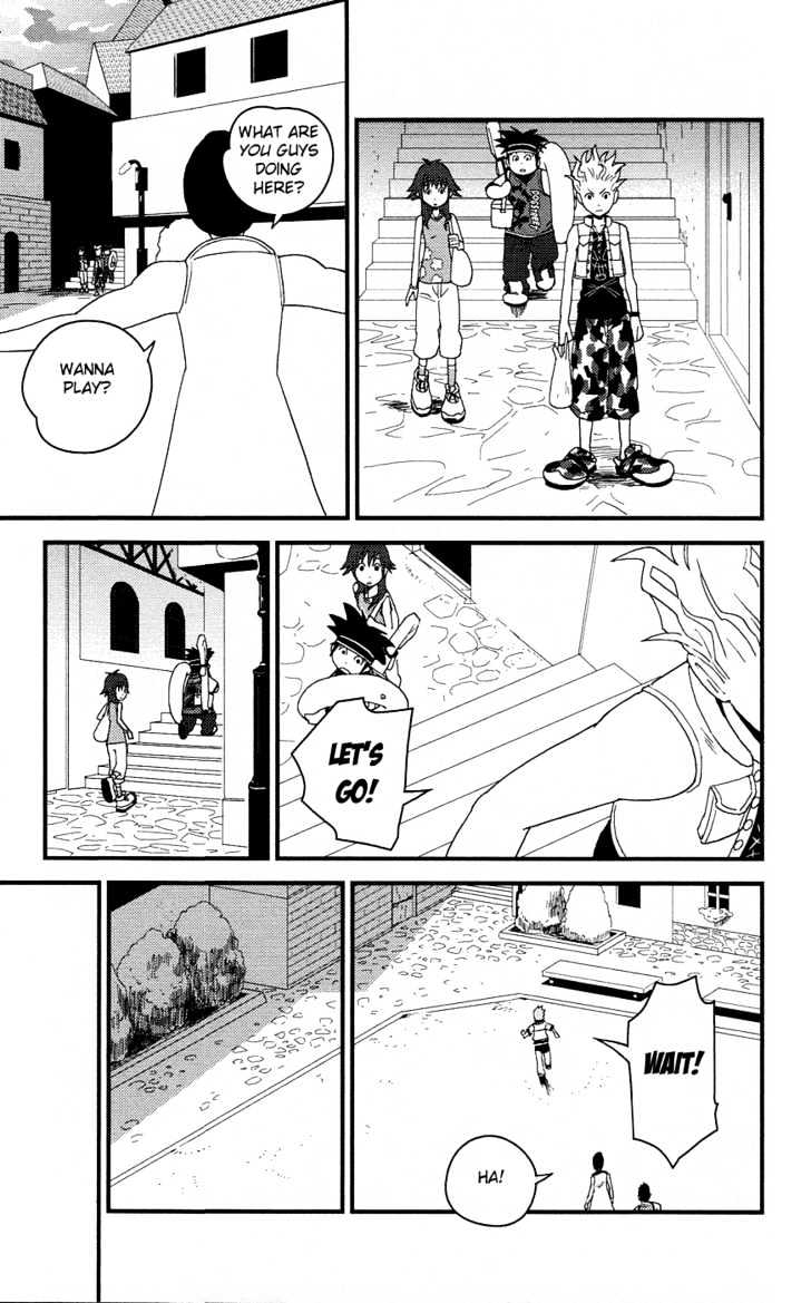 Kingdom Hearts II Chapter 4 page 17 - Chapter 4 : The Distant Sound of Crashing Waves