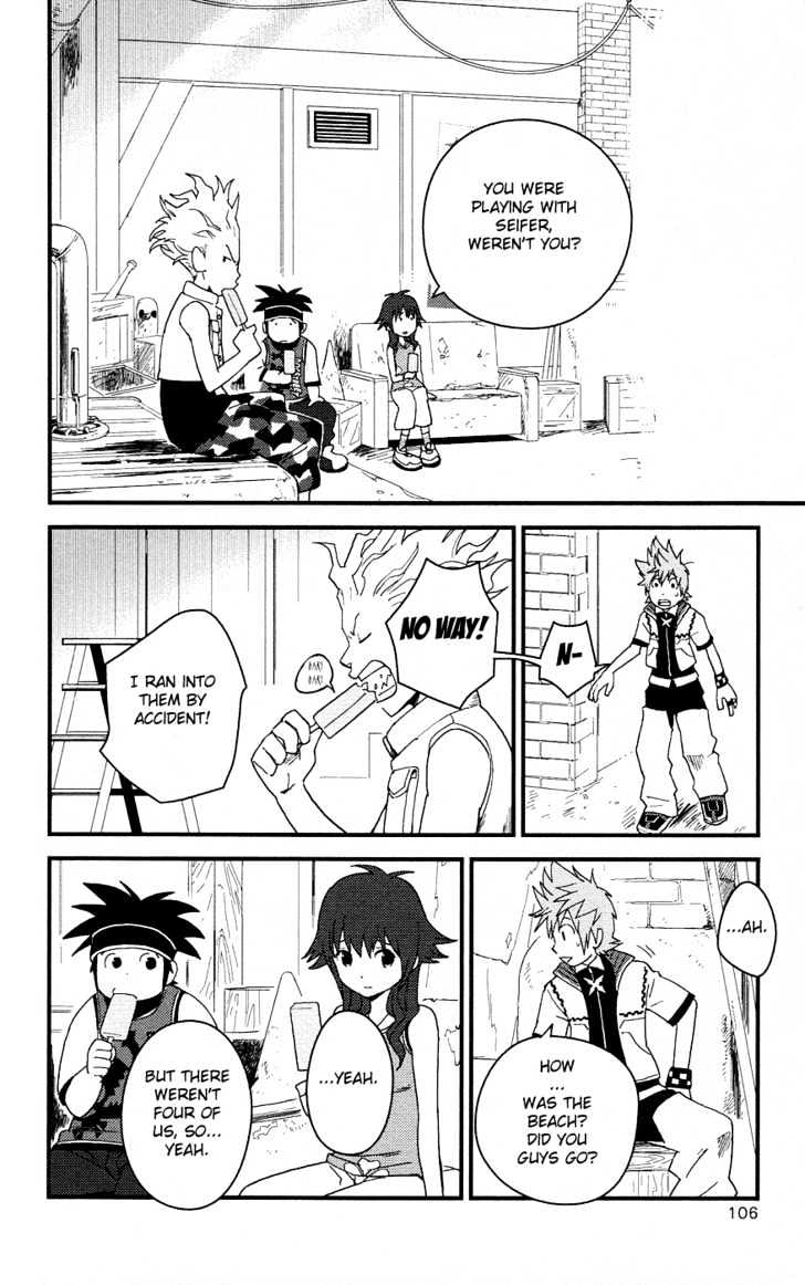 Kingdom Hearts II Chapter 4 page 18 - Chapter 4 : The Distant Sound of Crashing Waves