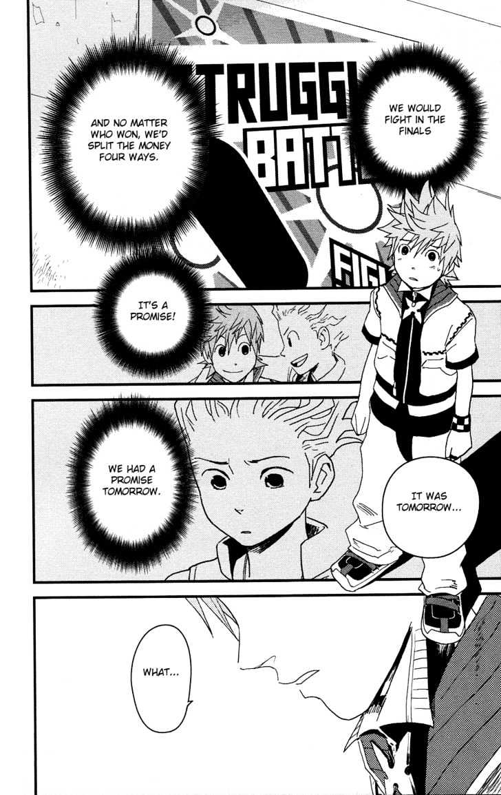 Kingdom Hearts II Chapter 4 page 22 - Chapter 4 : The Distant Sound of Crashing Waves