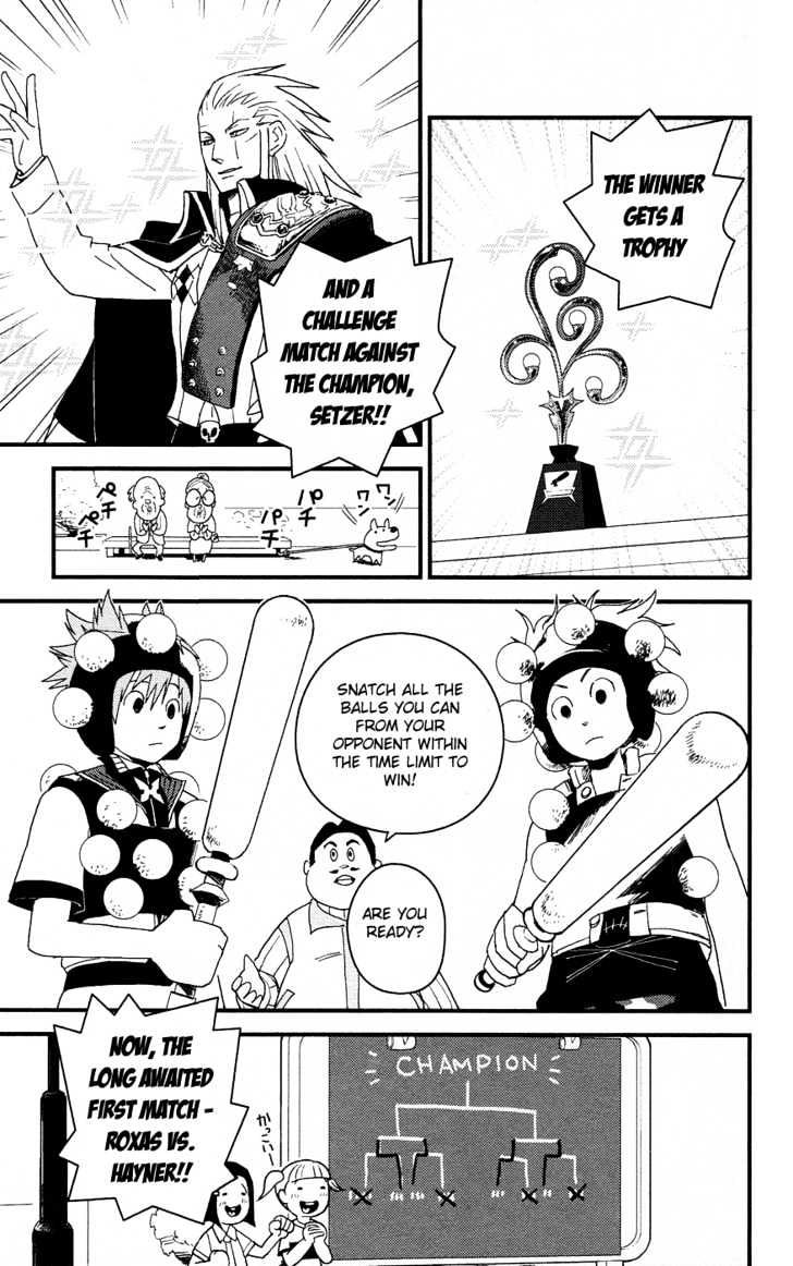 Kingdom Hearts II Chapter 4 page 27 - Chapter 4 : The Distant Sound of Crashing Waves