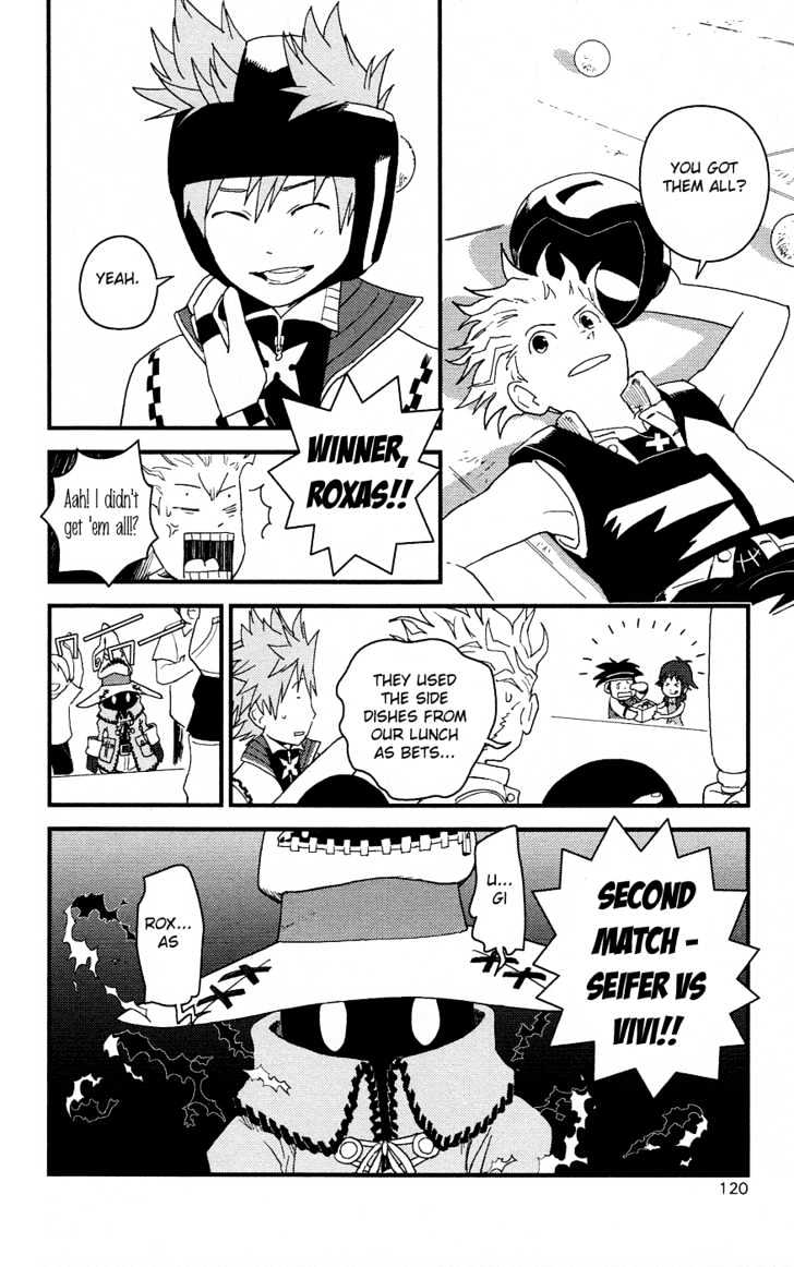 Kingdom Hearts II Chapter 4 page 32 - Chapter 4 : The Distant Sound of Crashing Waves
