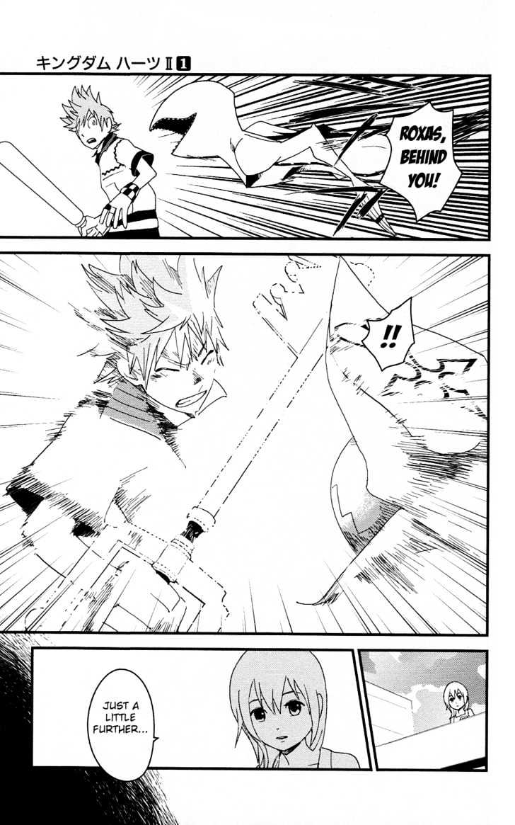 Kingdom Hearts II Chapter 4 page 7 - Chapter 4 : The Distant Sound of Crashing Waves