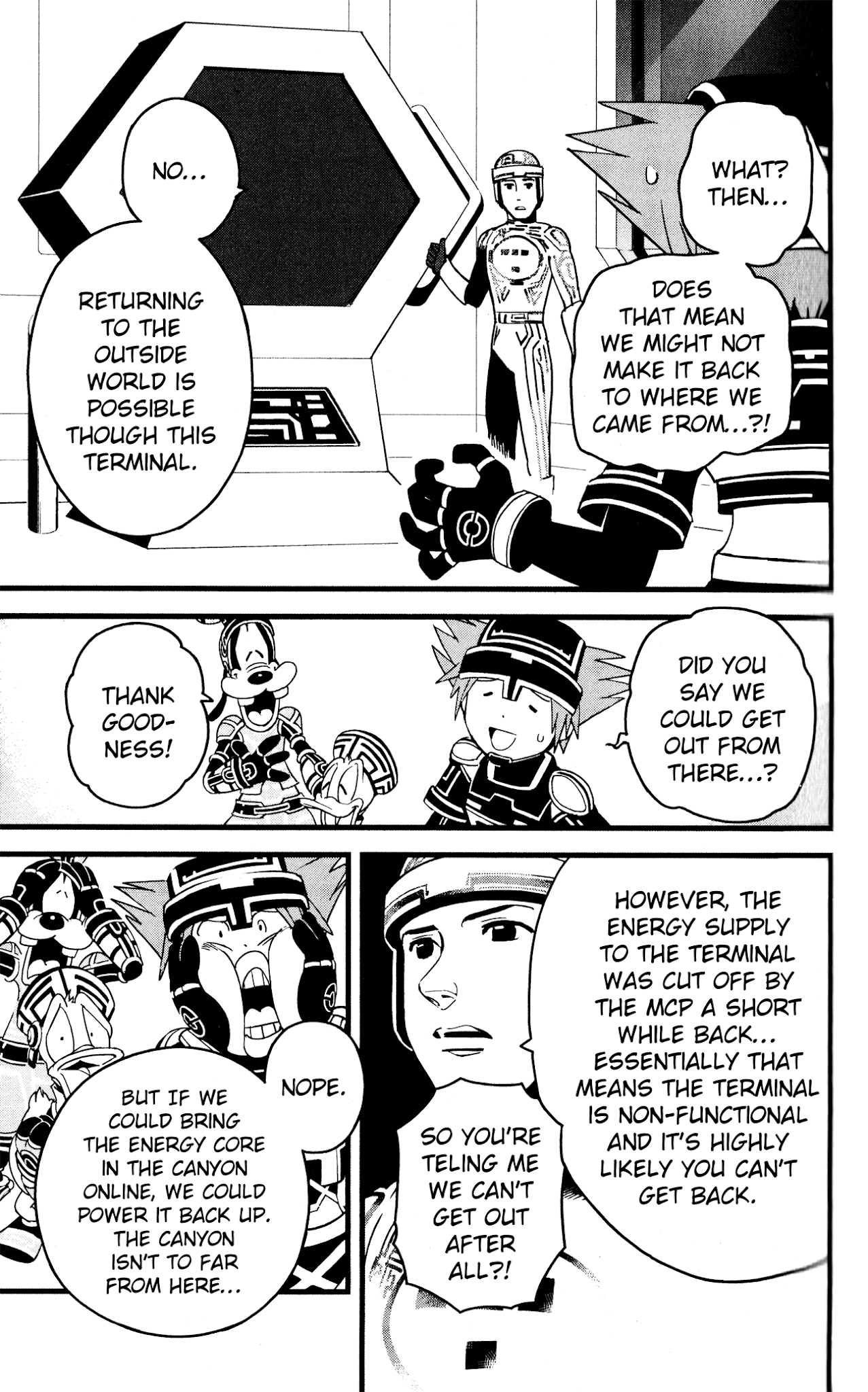 Kingdom Hearts II Chapter 40.2 page 21 - Chapter 40 v2 : Space Paranoids