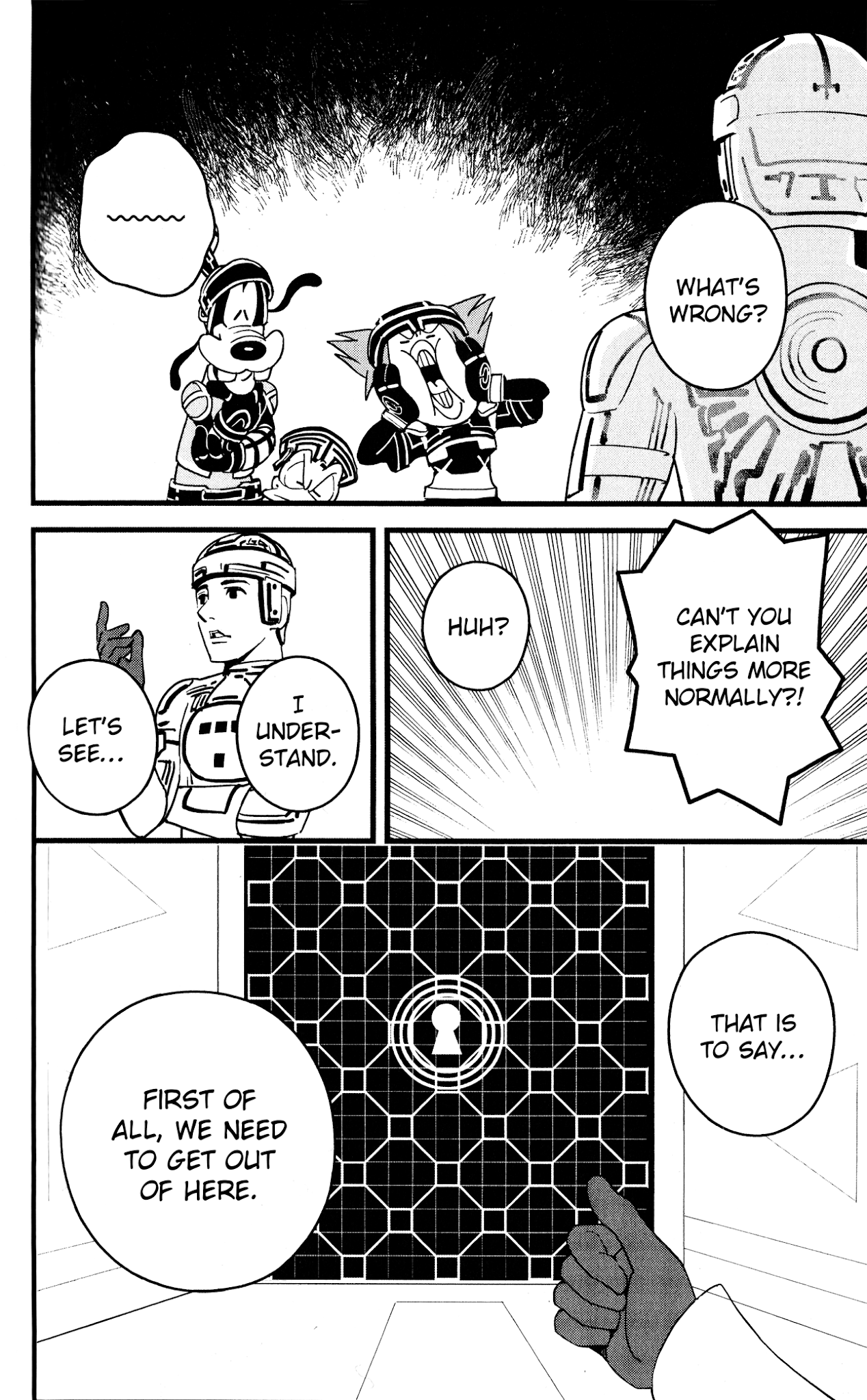 Kingdom Hearts II Chapter 40.2 page 22 - Chapter 40 v2 : Space Paranoids