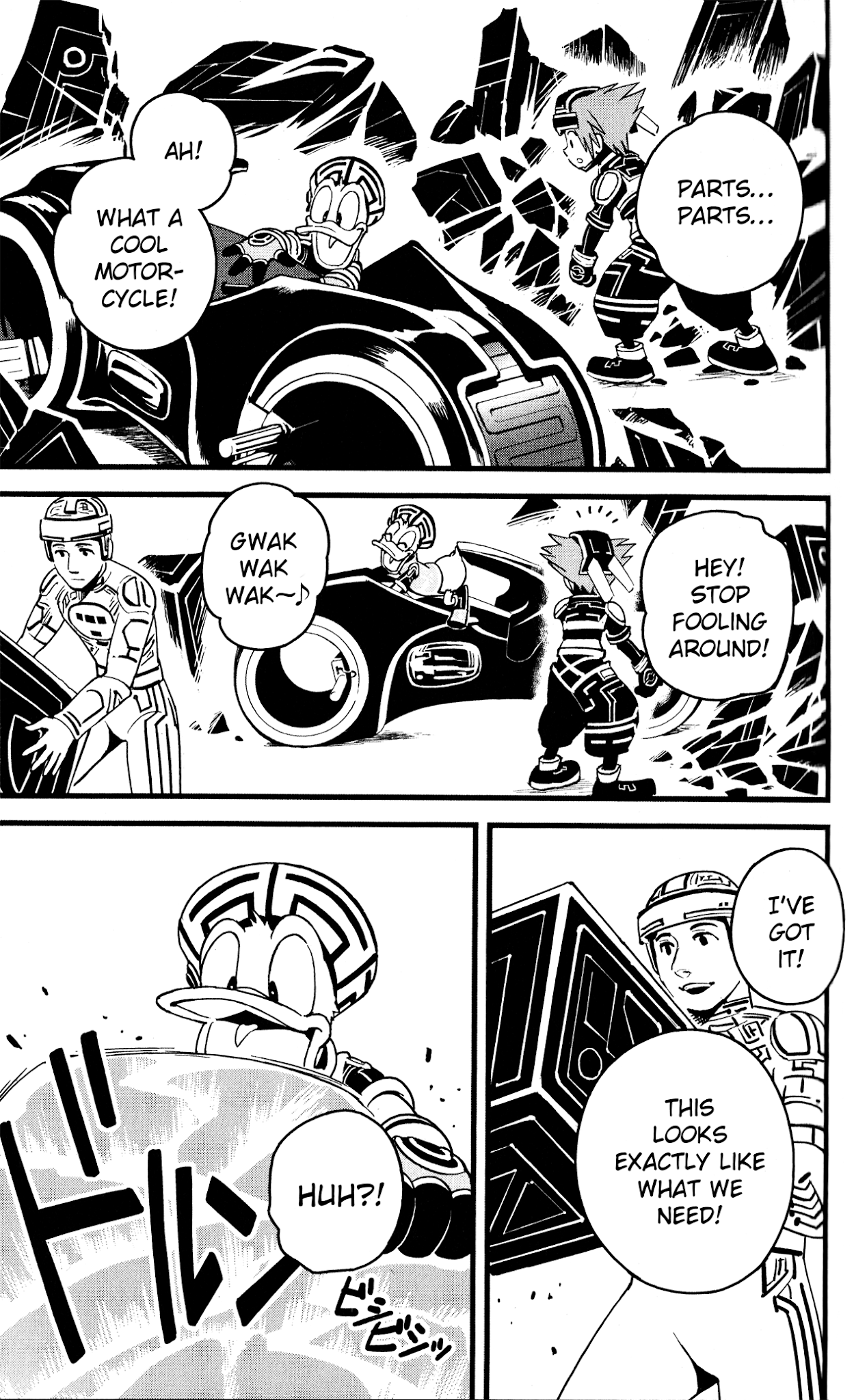 Kingdom Hearts II Chapter 40.2 page 33 - Chapter 40 v2 : Space Paranoids
