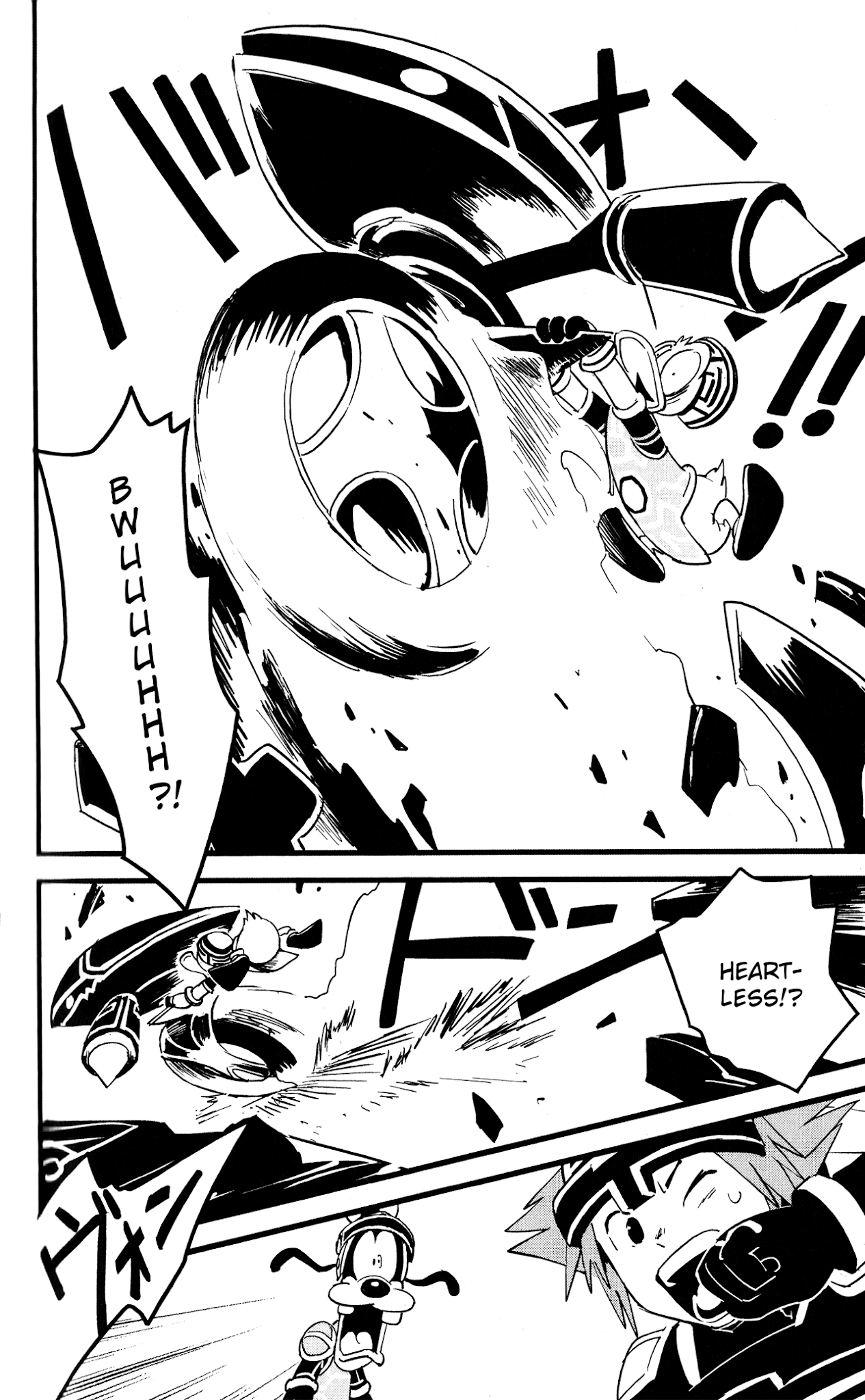 Kingdom Hearts II Chapter 40.2 page 34 - Chapter 40 v2 : Space Paranoids