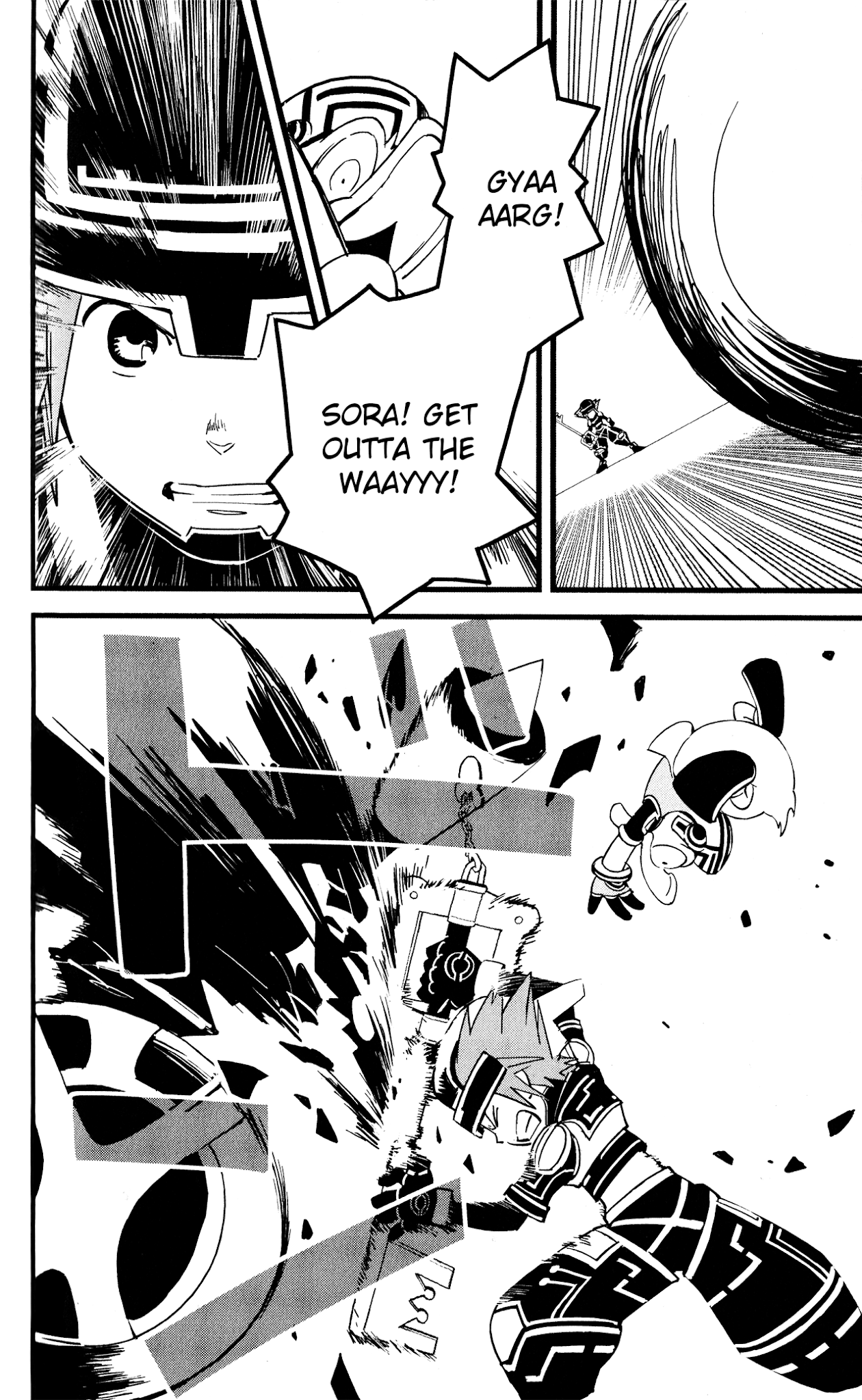 Kingdom Hearts II Chapter 40.2 page 38 - Chapter 40 v2 : Space Paranoids