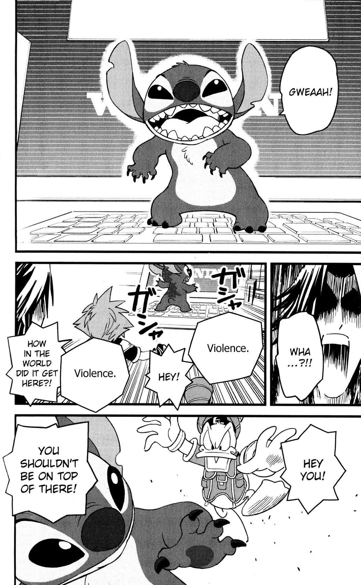 Kingdom Hearts II Chapter 40.2 page 4 - Chapter 40 v2 : Space Paranoids
