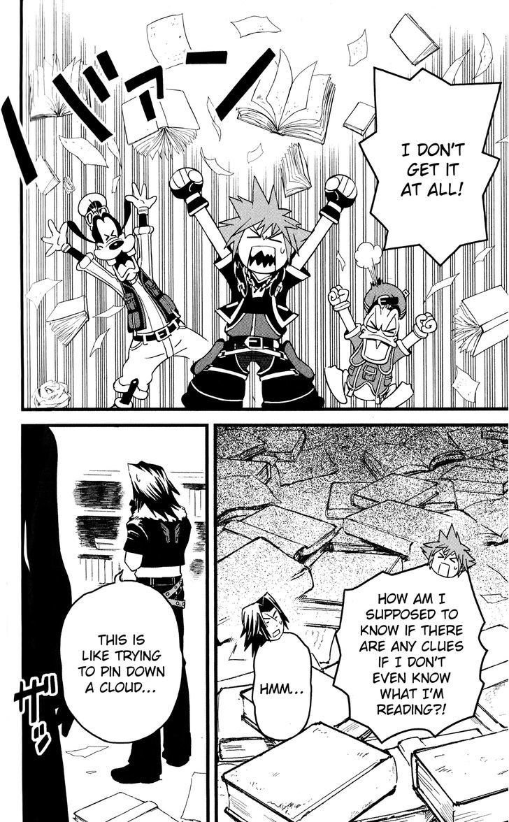 Kingdom Hearts II Chapter 42 page 14 - Chapter 42 : Search for the Password!