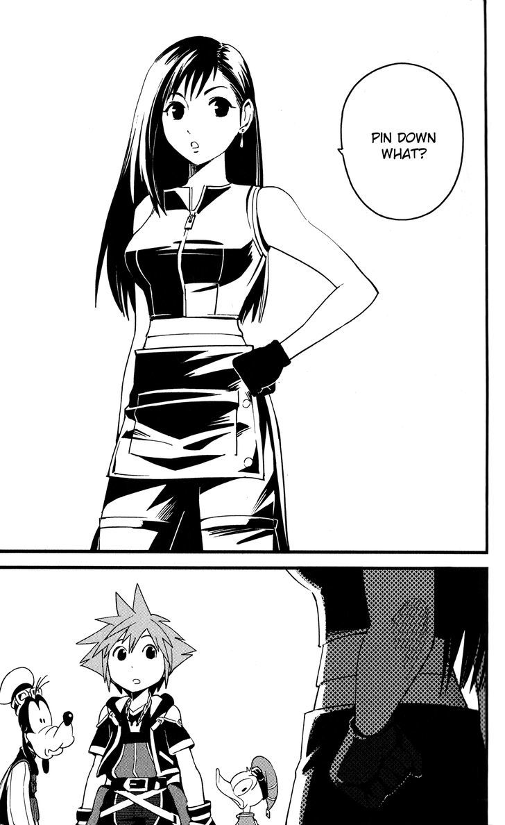 Kingdom Hearts II Chapter 42 page 15 - Chapter 42 : Search for the Password!