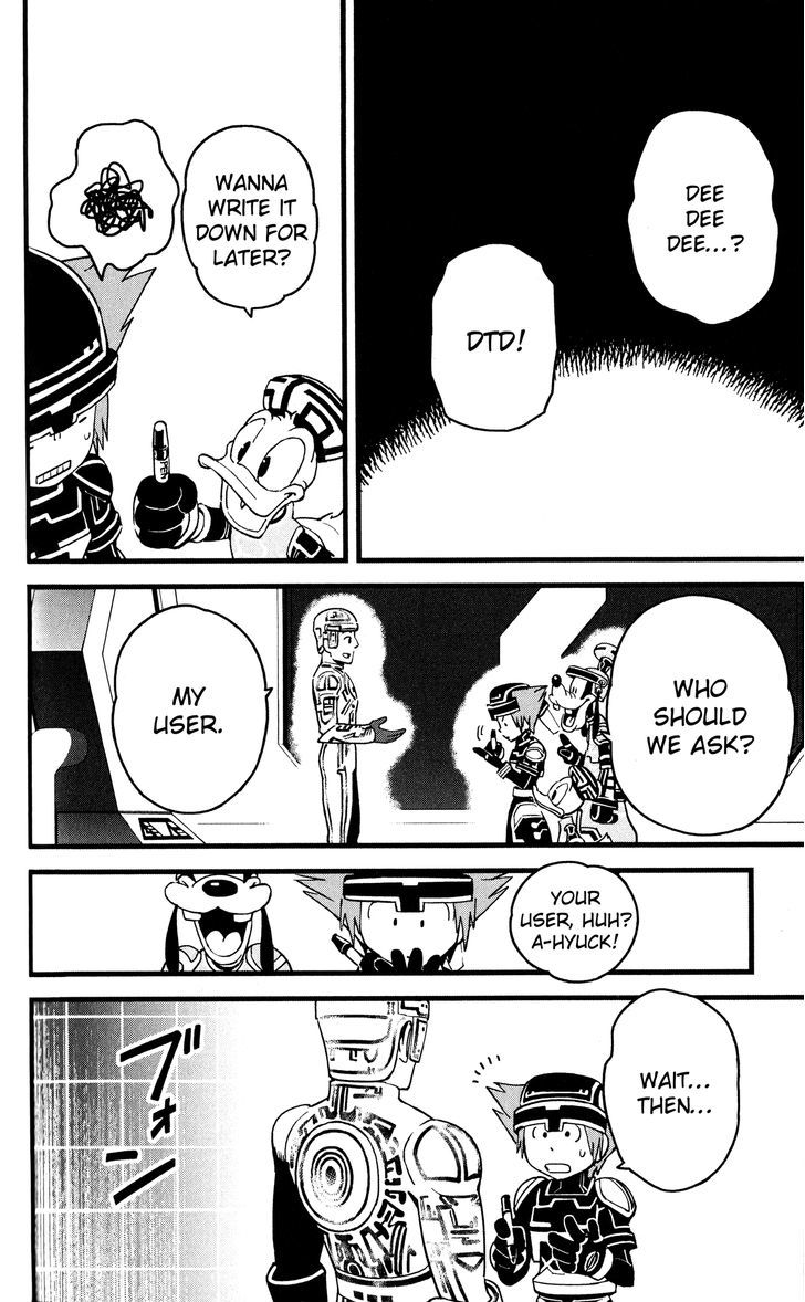 Kingdom Hearts II Chapter 42 page 2 - Chapter 42 : Search for the Password!