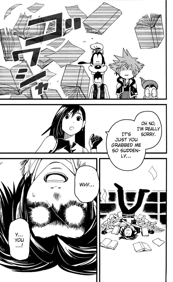 Kingdom Hearts II Chapter 42 page 21 - Chapter 42 : Search for the Password!