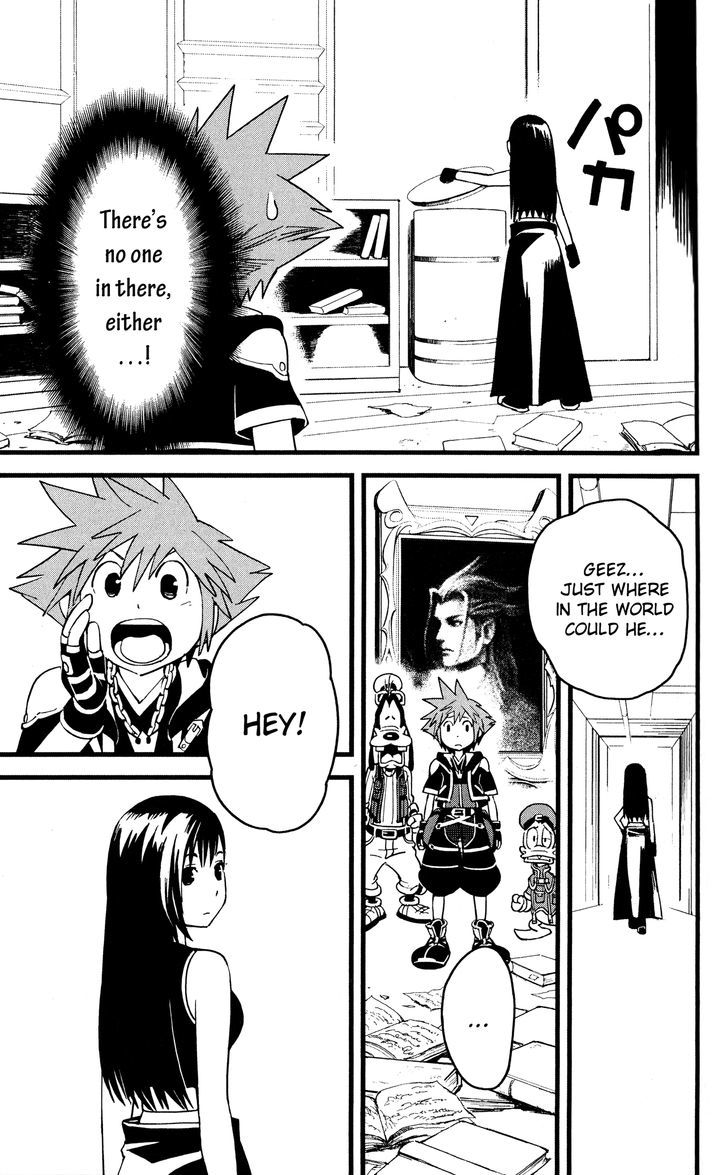 Kingdom Hearts II Chapter 42 page 27 - Chapter 42 : Search for the Password!