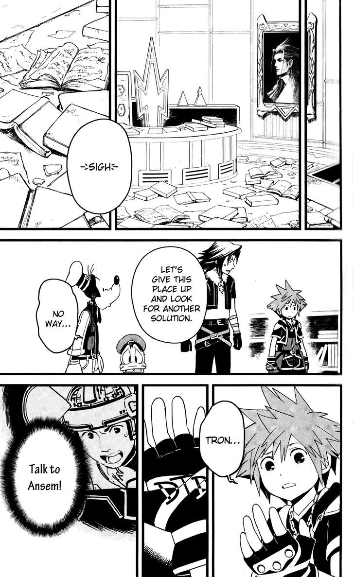 Kingdom Hearts II Chapter 42 page 29 - Chapter 42 : Search for the Password!