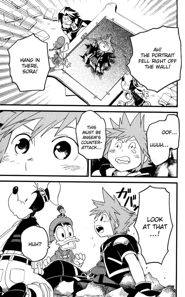 Kingdom Hearts II Chapter 42 page 33 - Chapter 42 : Search for the Password!