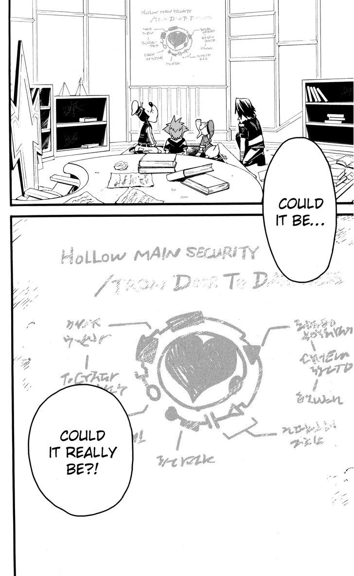 Kingdom Hearts II Chapter 42 page 34 - Chapter 42 : Search for the Password!