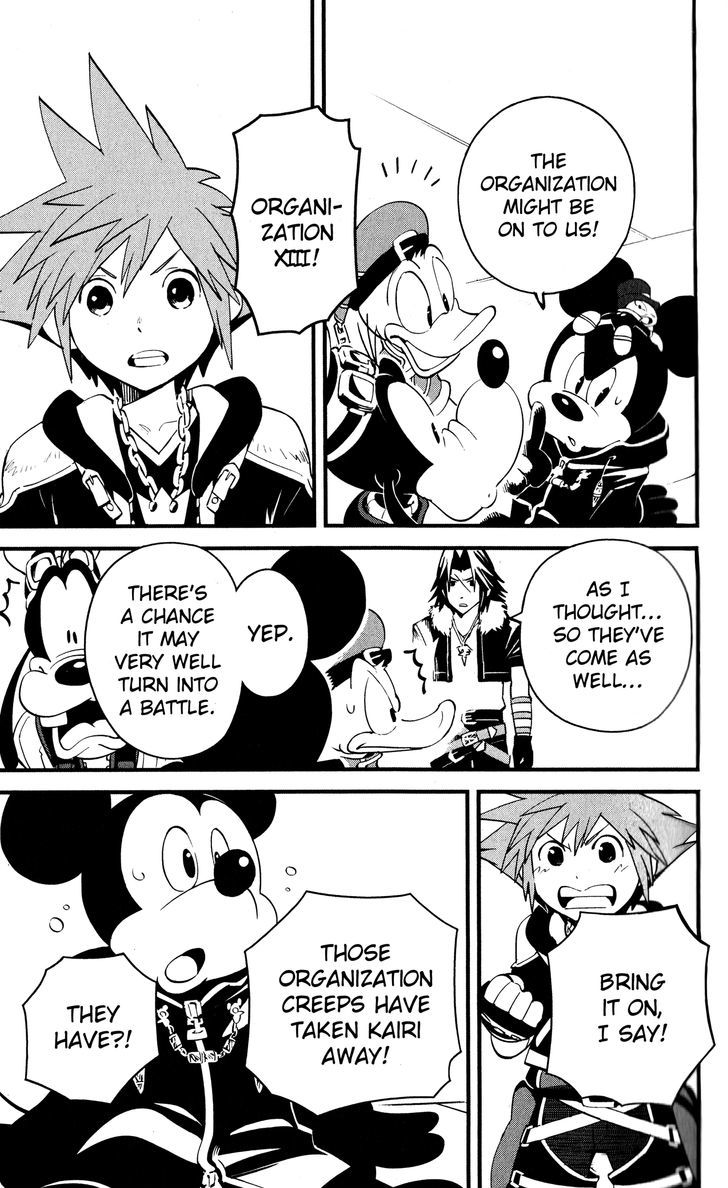 Kingdom Hearts II Chapter 43 page 11 - Chapter 43 : Door to Darkness