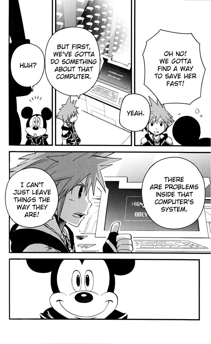 Kingdom Hearts II Chapter 43 page 12 - Chapter 43 : Door to Darkness