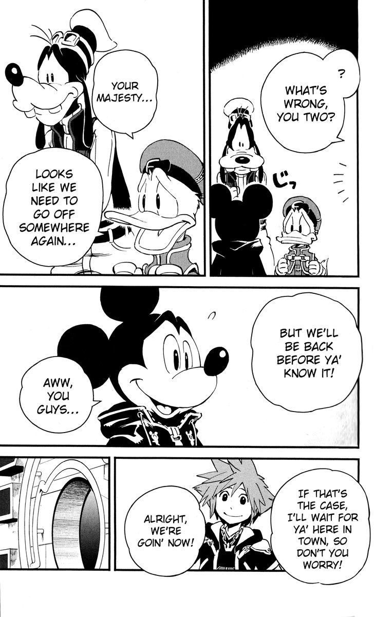 Kingdom Hearts II Chapter 43 page 17 - Chapter 43 : Door to Darkness