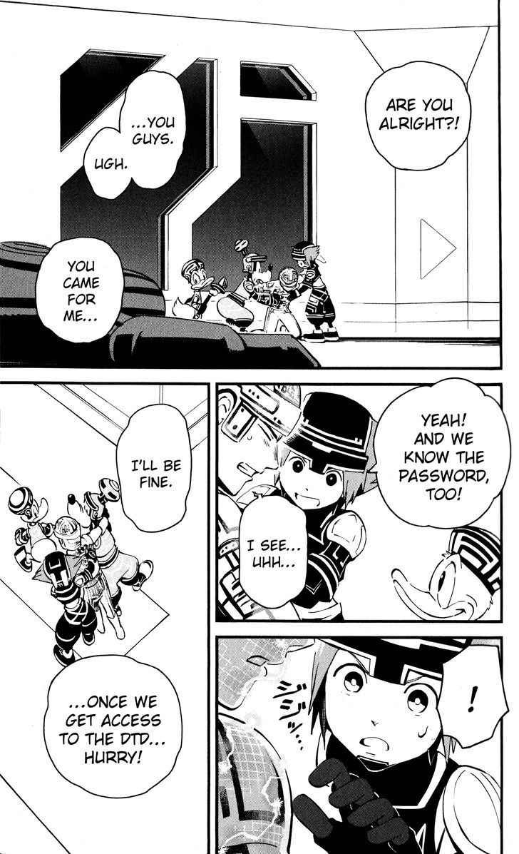 Kingdom Hearts II Chapter 43 page 21 - Chapter 43 : Door to Darkness