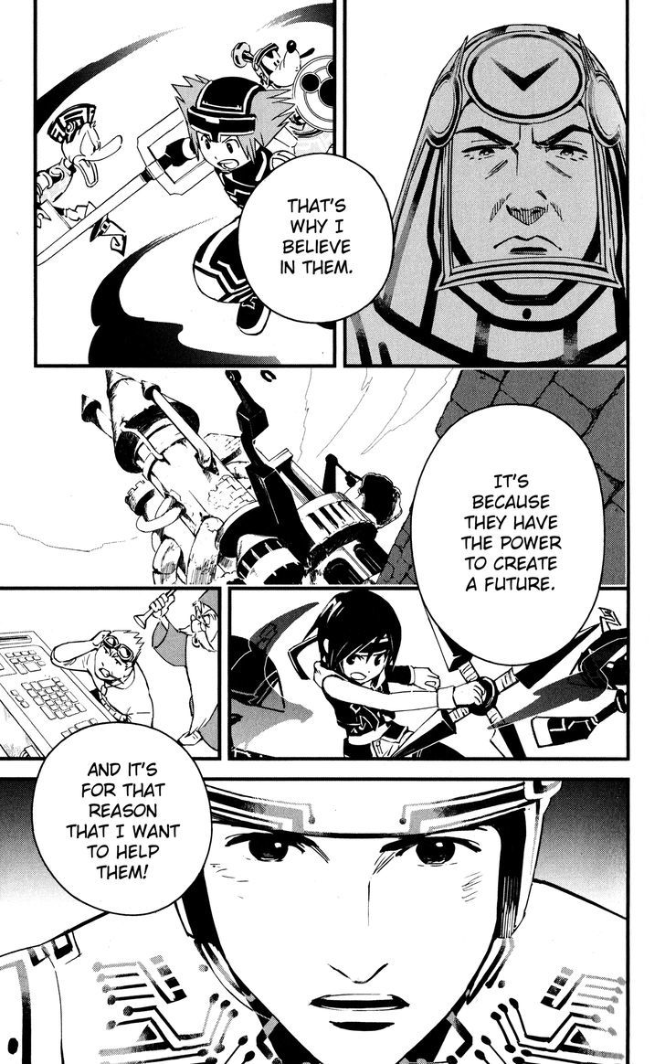 Kingdom Hearts II Chapter 43 page 35 - Chapter 43 : Door to Darkness