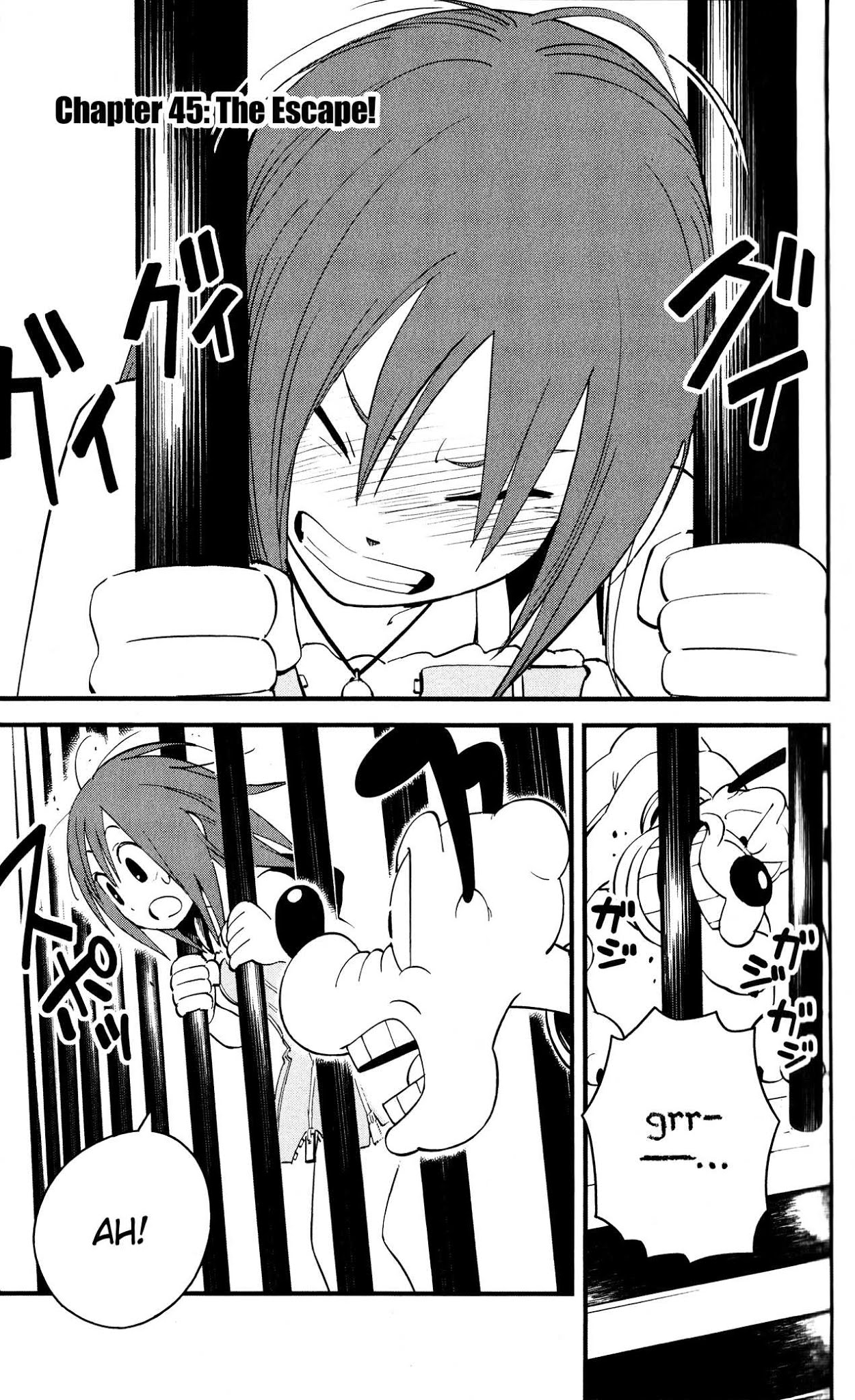 Kingdom Hearts II Chapter 45.2 page 1 - Chapter 45 v2 : The Escape!