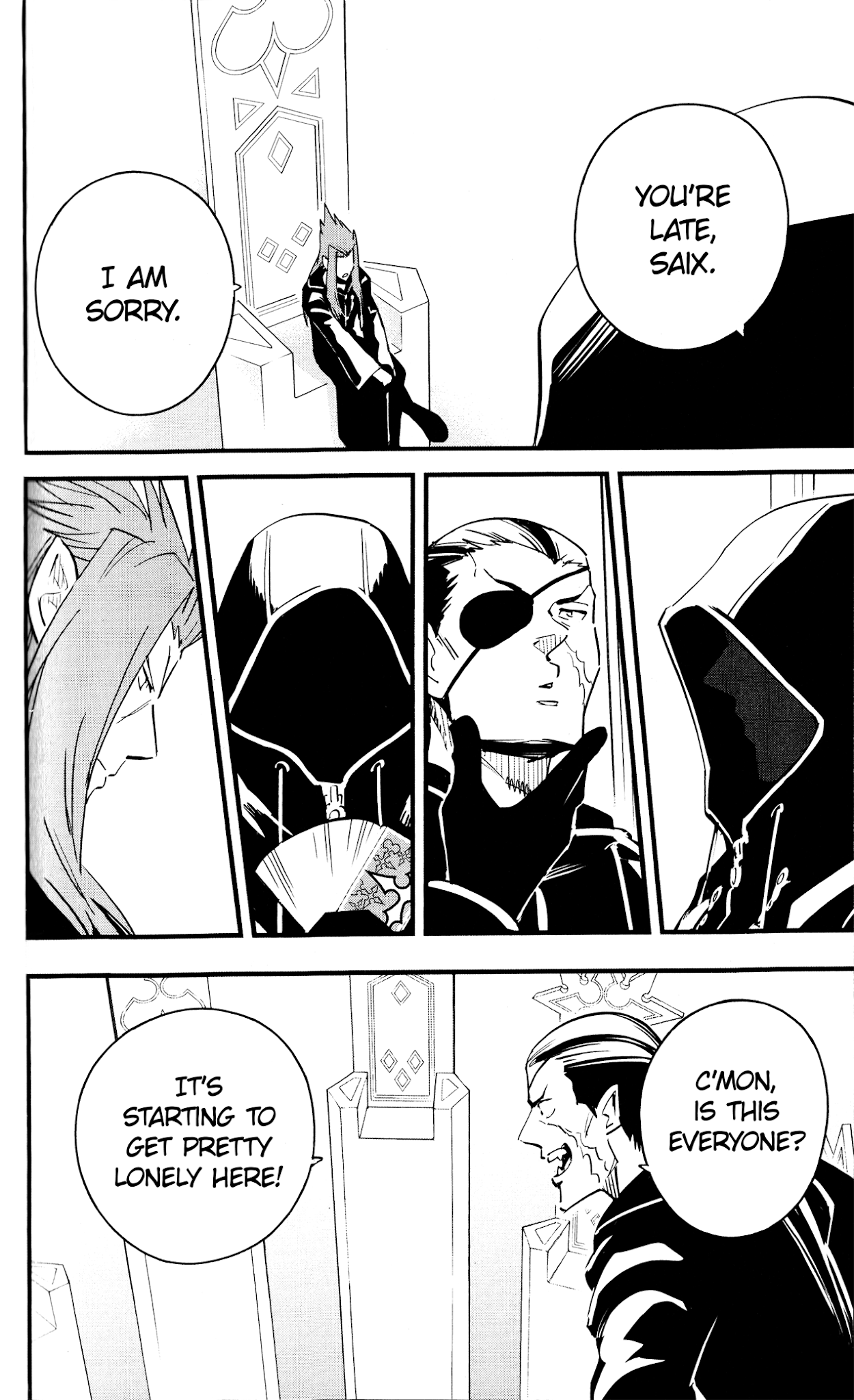 Kingdom Hearts II Chapter 45.2 page 12 - Chapter 45 v2 : The Escape!