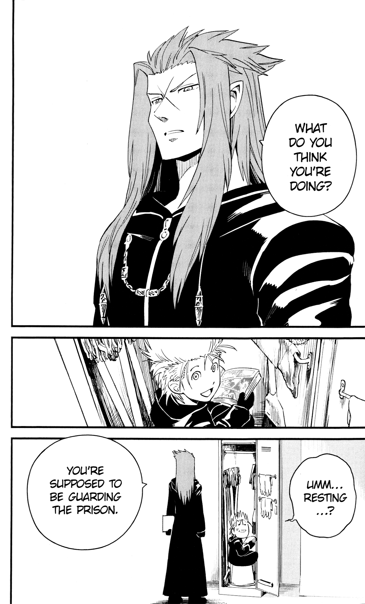 Kingdom Hearts II Chapter 45.2 page 4 - Chapter 45 v2 : The Escape!