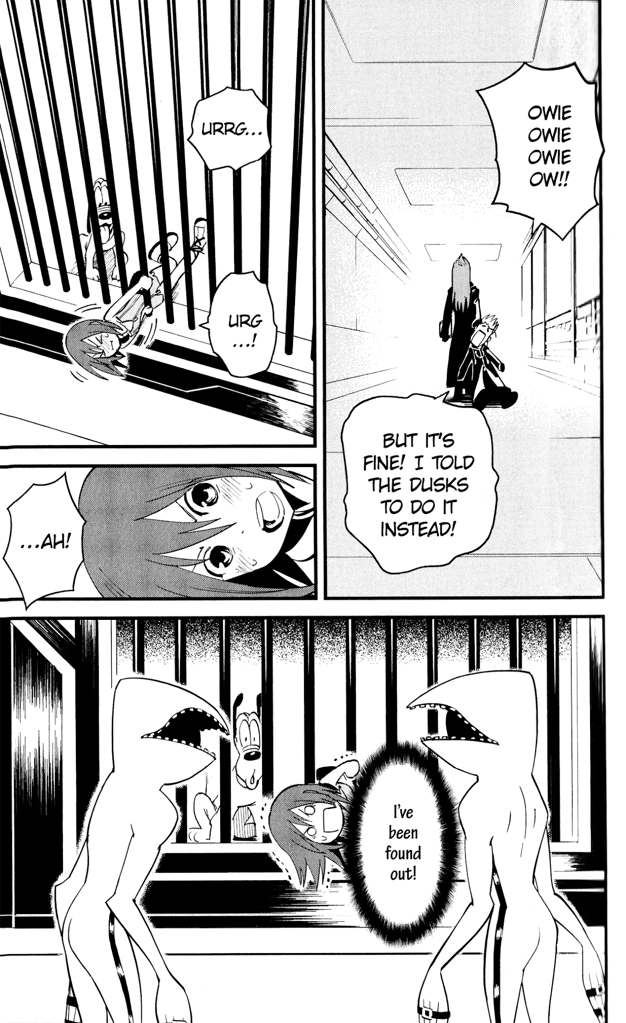 Kingdom Hearts II Chapter 45.2 page 5 - Chapter 45 v2 : The Escape!