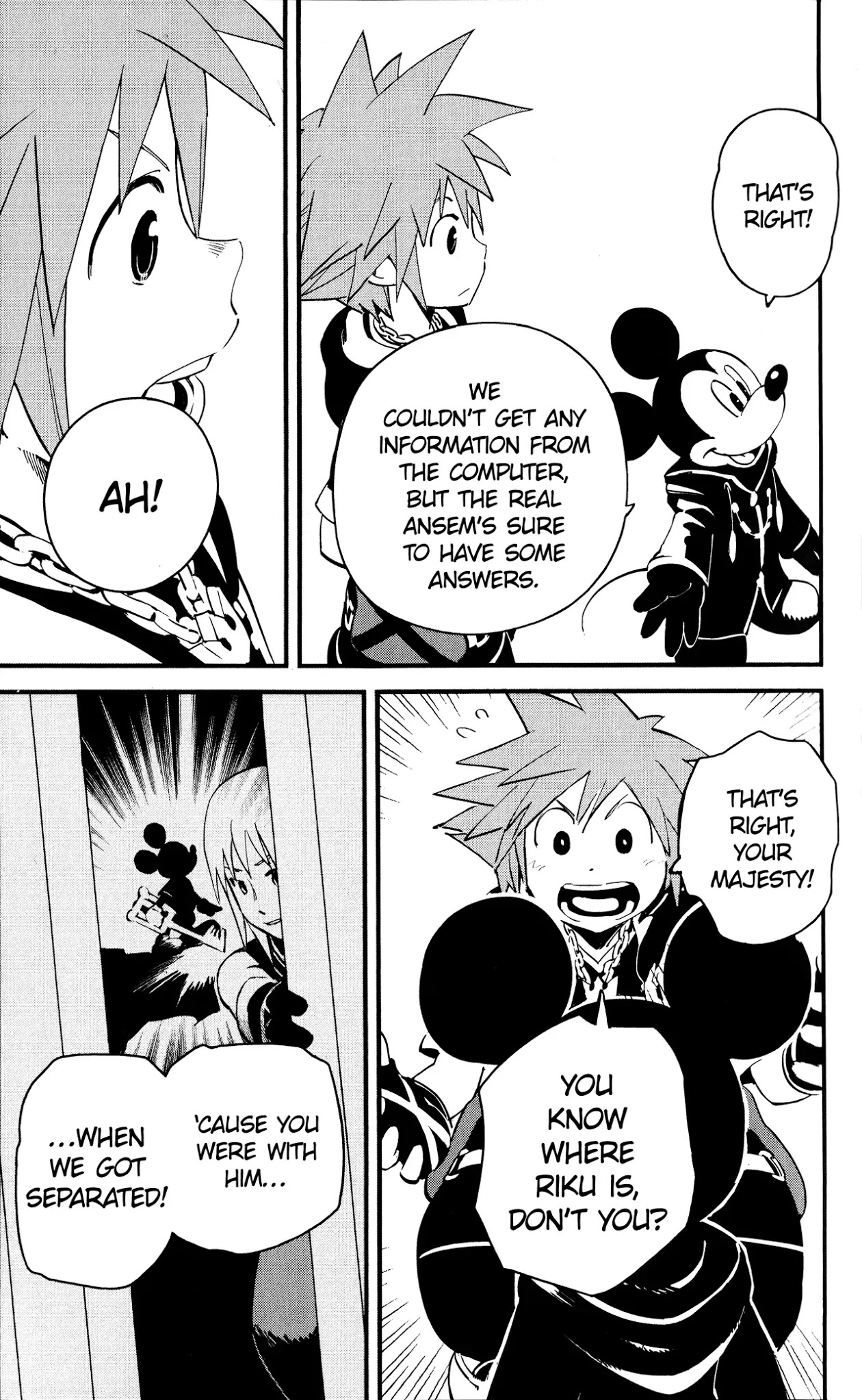 Kingdom Hearts II Chapter 46 page 13 - Chapter 46 : Ansem's True Identity
