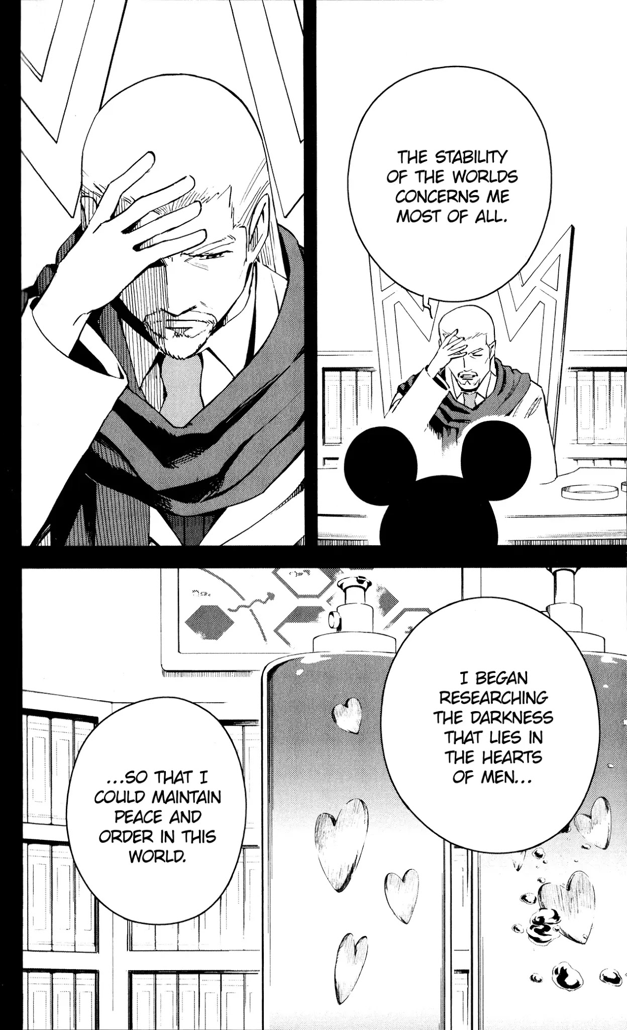 Kingdom Hearts II Chapter 46 page 4 - Chapter 46 : Ansem's True Identity