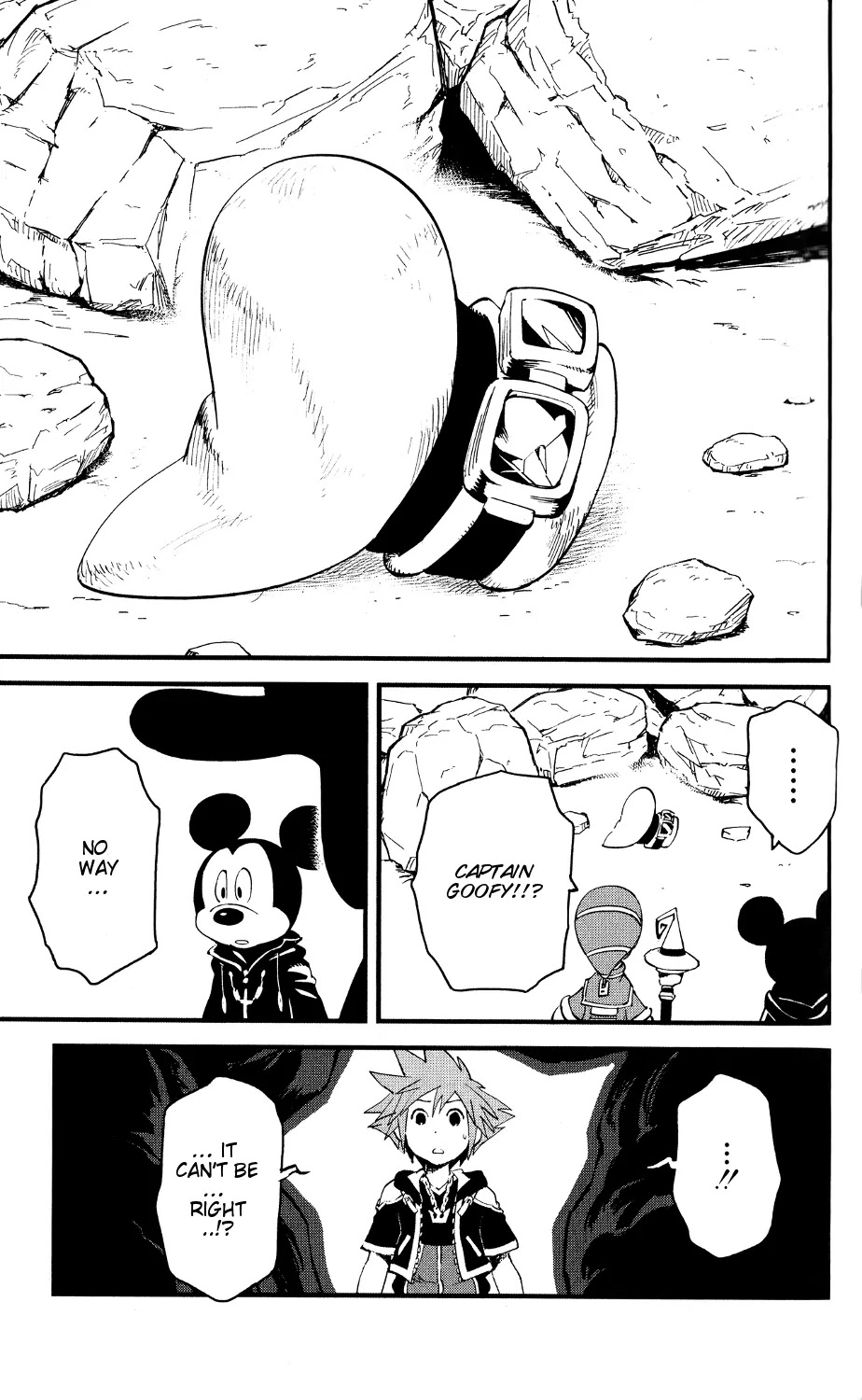 Kingdom Hearts II Chapter 47 page 11 - Chapter 47 : Unforeseen Circumstances
