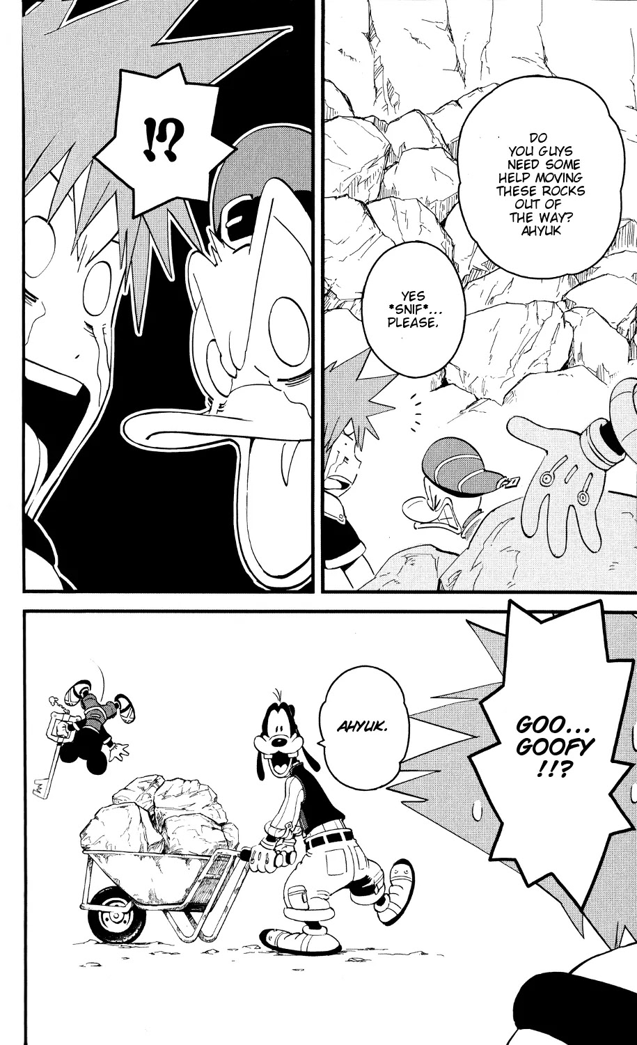 Kingdom Hearts II Chapter 47 page 18 - Chapter 47 : Unforeseen Circumstances