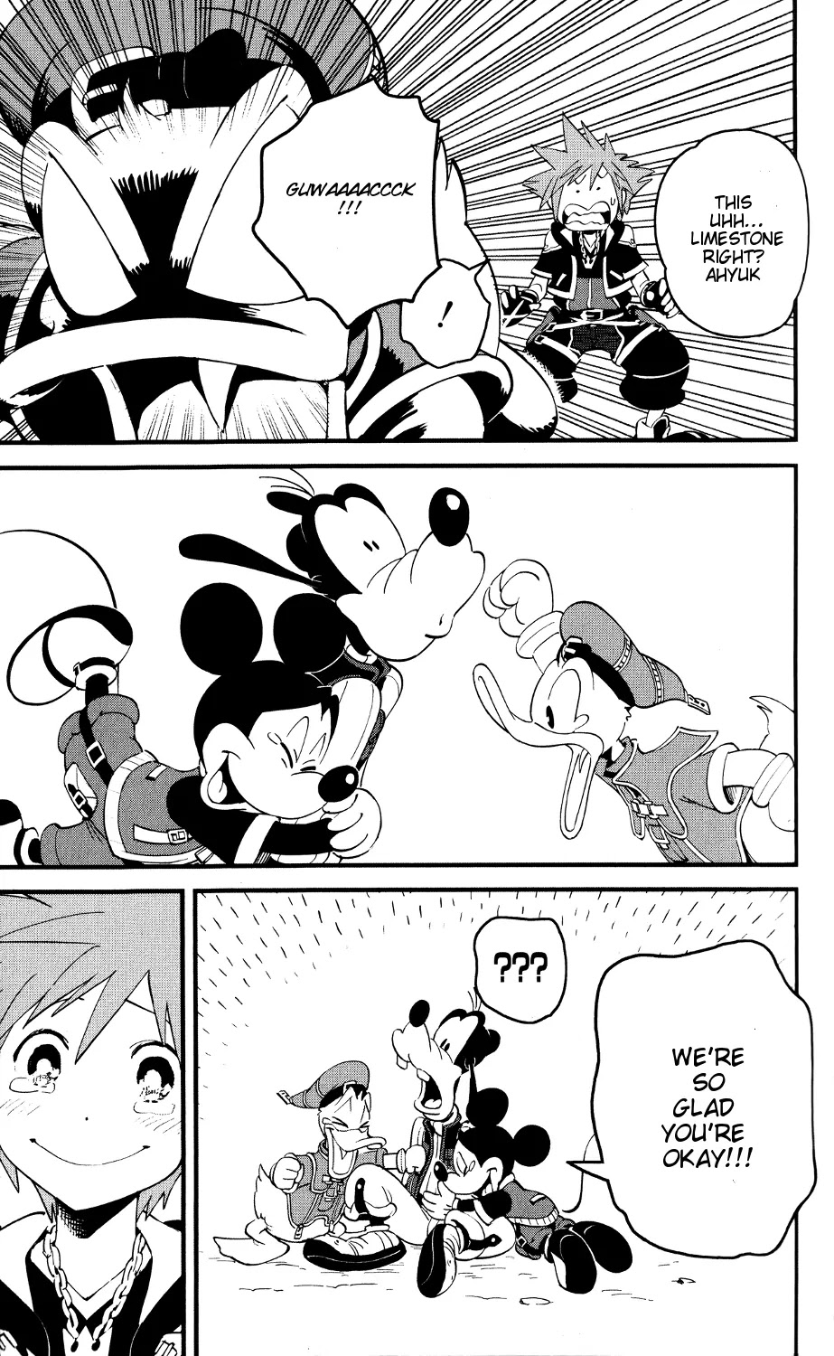 Kingdom Hearts II Chapter 47 page 19 - Chapter 47 : Unforeseen Circumstances