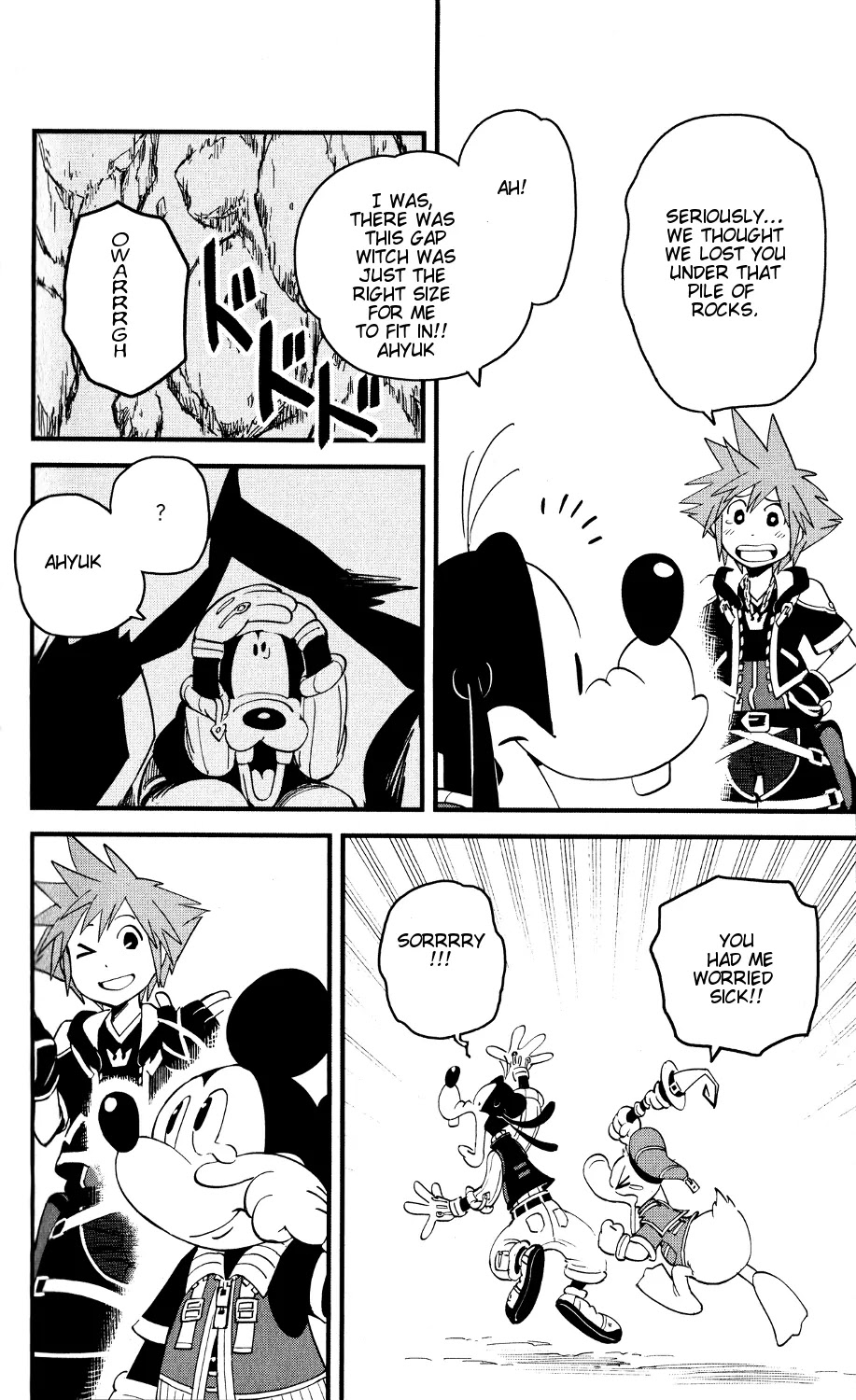 Kingdom Hearts II Chapter 47 page 20 - Chapter 47 : Unforeseen Circumstances