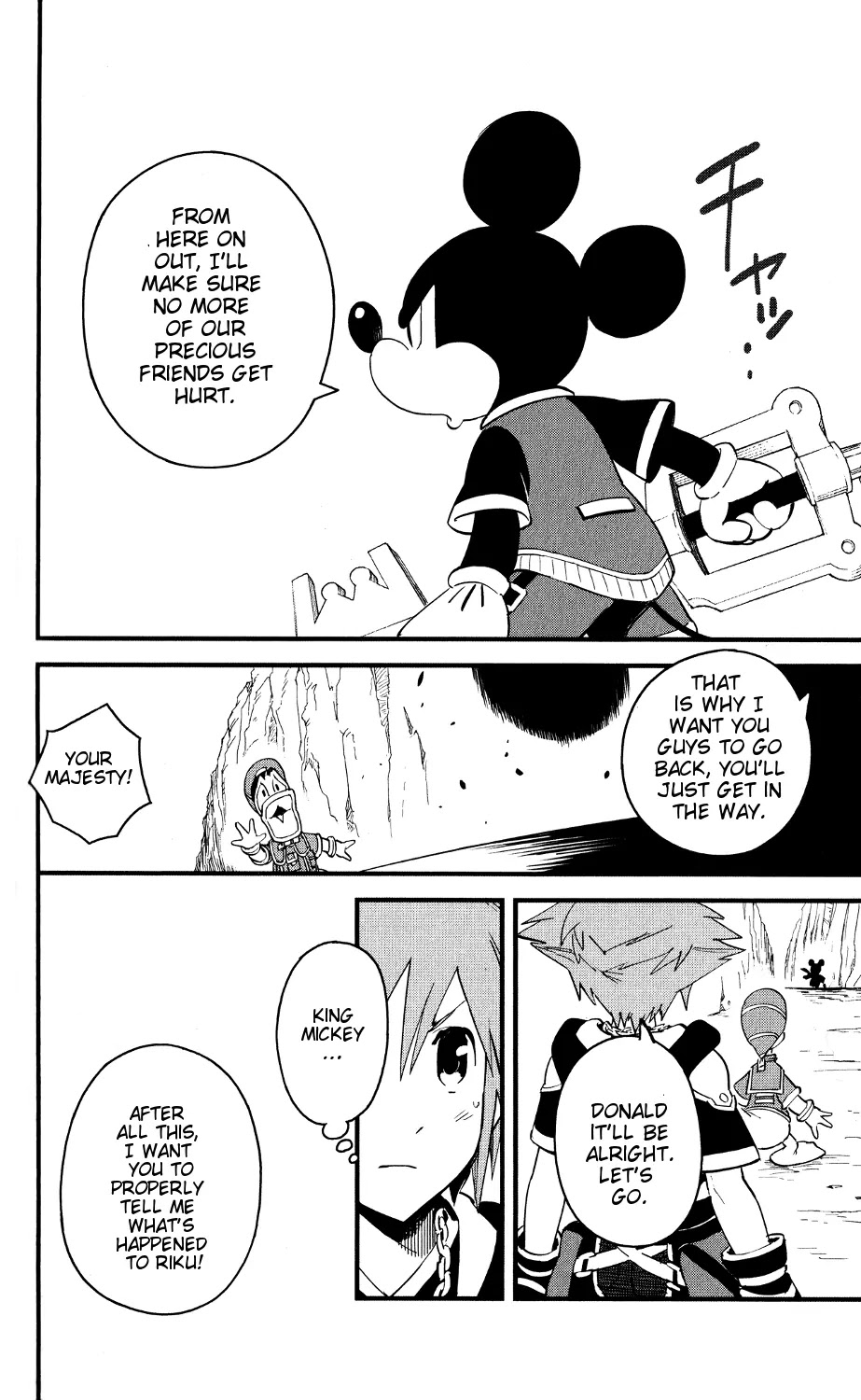 Kingdom Hearts II Chapter 47 page 22 - Chapter 47 : Unforeseen Circumstances